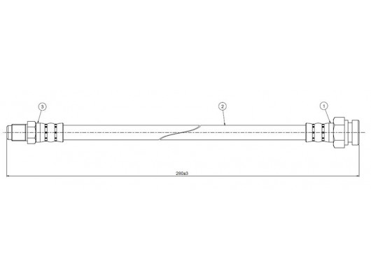 FREN HORTUMU arka Terra 86-.