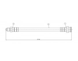 FREN HORTUMU arka Y 10 89-