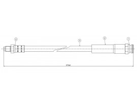 FREN HORTUMU ön 18 2.0 break 80-86