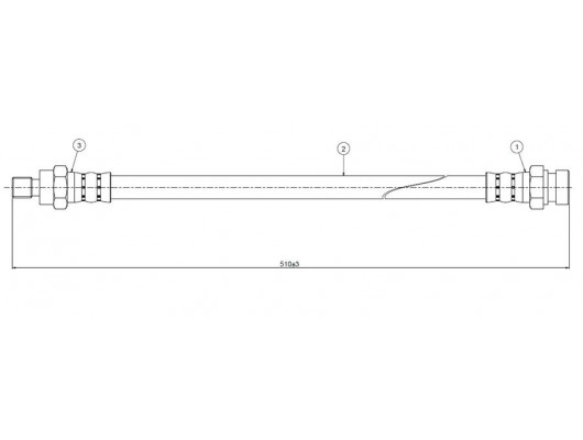 FREN HORTUMU ön 4 Furgonette 76-82