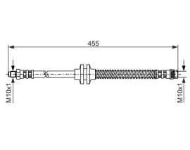 FREN HORTUMU; ÖN. 455.00 MM