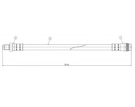 FREN HORTUMU ön 5 Super 84-95