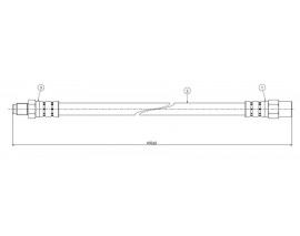 FREN HORTUMU ön 730.735.750 E32 -628 635 E24 82-89