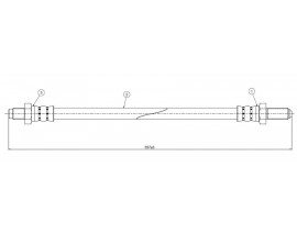 FREN HORTUMU ön 88 series III 71-80