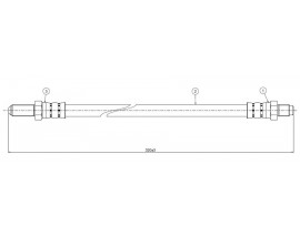 FREN HORTUMU ön 900 78-.