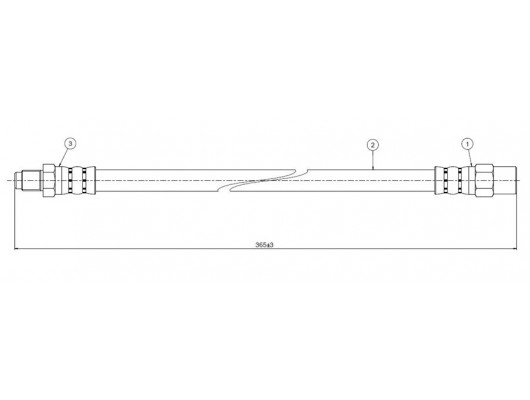 FREN HORTUMU ön 940. 960 90-
