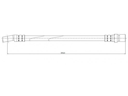 FREN HORTUMU ön Astra 1.2 1.3 80-82