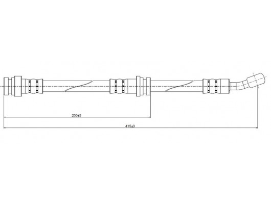 FREN HORTUMU ön Baleno 1.3. 1.6 95-