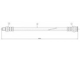 FREN HORTUMU ön BX 82-93