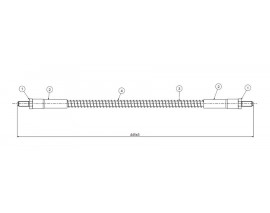FREN HORTUMU ön Defender 90 90-.