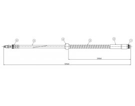 FREN HORTUMU ön Expert all models-806 96-.