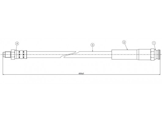 FREN HORTUMU ön Fuego 80-85
