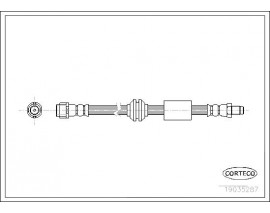FREN HORTUMU ON MERCEDES W164 X164