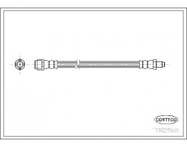 FREN HORTUMU ON MERCEDES W202 S202 W203 S203 CL203 C208 C209 W204 W210 S210 C207 R171 R172
