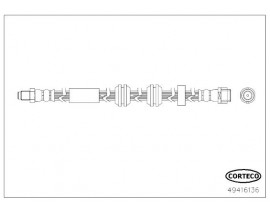 FREN HORTUMU ON MERCEDES W205 S205 C205 A205 C257 W213 S213 C238