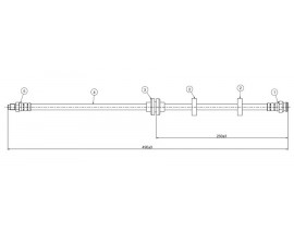 FREN HORTUMU ön PALIO. PALIO WEEKEND. ALBEA 96-..