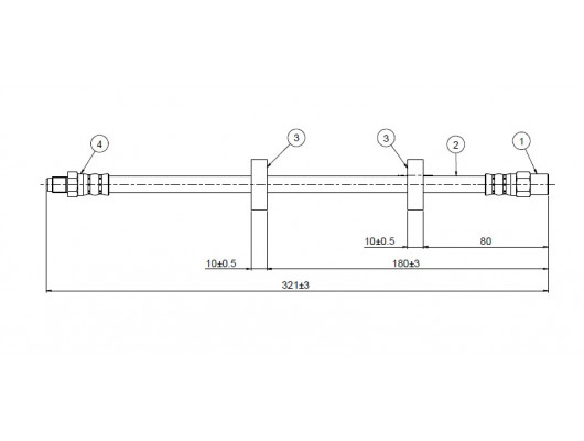 FREN HORTUMU ön Polo 75-94