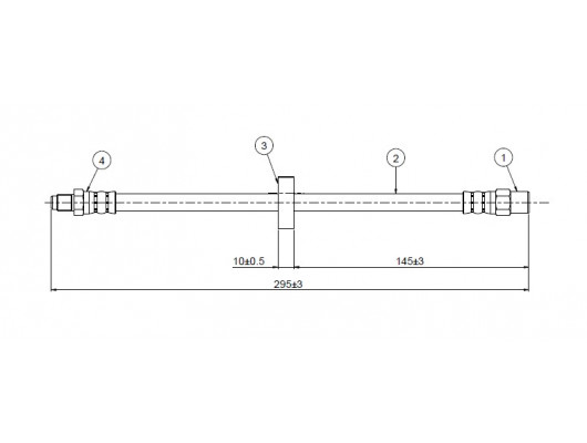FREN HORTUMU ön Scirocco 79-92