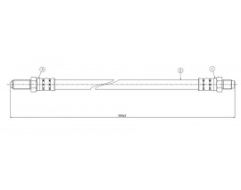 FREN HORTUMU ön Sierra 82-85