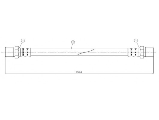 FREN HORTUMU ön ST90 80-86
