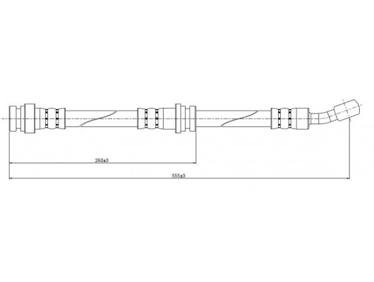 FREN HORTUMU ön Super Carry SK410 86-