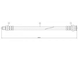 FREN HORTUMU ön Terra. Vista 86-.