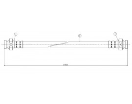 FREN HORTUMU ön Violet A10 78-82