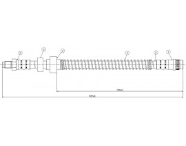 FREN HORTUMU ön XANTİA 94-03