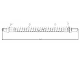 FREN HORTUMU RANGE ROVER I AE.AN.HAA.HAB.HAM DEBRİYAJ 85-94