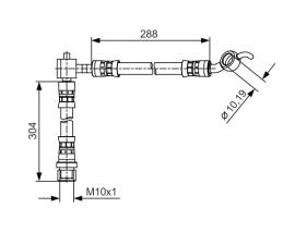 FREN HORTUMU SAĞ; ARKA