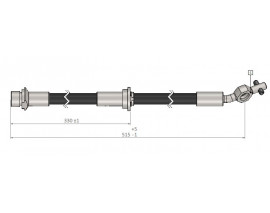 FREN HORTUMU sağ ön Avensıs T22 97-03