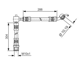 FREN HORTUMU SOL; ARKA