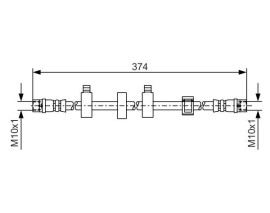 FREN HORTUMU SOL; ÖN
