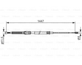 FREN KABLOSU 1987482445