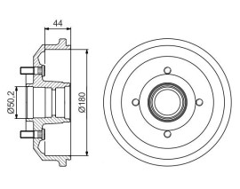 FREN KAMPANASI - 180.0 / 76.0 MM