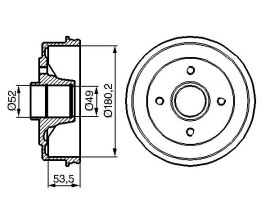FREN KAMPANASI - 180.0 / 83.0 MM