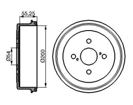 FREN KAMPANASI - 200.0 / 55.3 MM