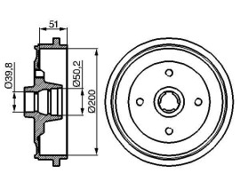 FREN KAMPANASI - 200.0 / 80.5 MM