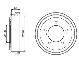 FREN KAMPANASI - 220.0 / 54.0 MM