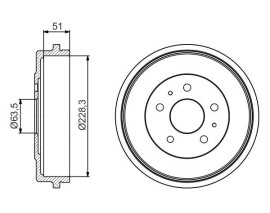 FREN KAMPANASI - 228.3 / 49 MM