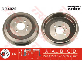 FREN KAMPANASI ARKA BMW E30