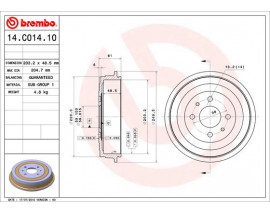 FREN KAMPANASI CITRO N NEMO BOX BODY/MPV AA 02/08- -CITRO N NEMO MPV 04/09- -PEUGEOT BIPPER AA 0