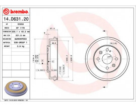 FREN KAMPANASI MAZDA 2 DE. DH 07/07-06/15