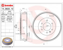 FREN KAMPANASI MAZDA B-SERIE UN 11/98-12/08-MAZDA BT-50 II PİCKUP B22. B32. UP. UR 11/11- -MAZDA