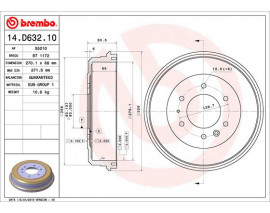 FREN KAMPANASI MAZDA B-SERIE UN 11/98-12/08-MAZDA BT-50 PİCKUP CD. UN 08/06-12/15