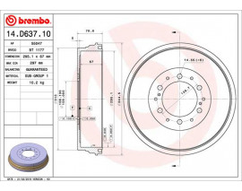 FREN KAMPANASI TOYOTA FORTUNER N15. N16 05/15- -TOYOTA FORTUNER N5. N6 06/04-09/15-TOYOTA HILUX