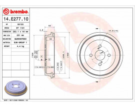 FREN KAMPANASI TOYOTA YARIS P13 12/10- -TOYOTA YARIS P9 01/05-12/14-TOYOTA YARIS-VIOS SALOON P9