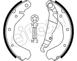 FREN PABUCU BEDFORD / OPEL A D : 1.0;1.2;1.2 EXC. SW ;1.3;1.6;1.6 D;1.8 GTE EXC. SW / KADETT E /