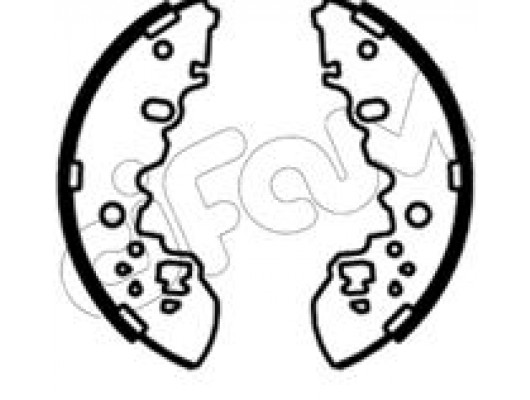 FREN PABUCU BONGOIIITRUCKPLATFORM/CHASSİS SKF -1.8-1.84WD-2.0-BONGOIIIVAN SK -1.8-1.84WD-2.0-2.04W