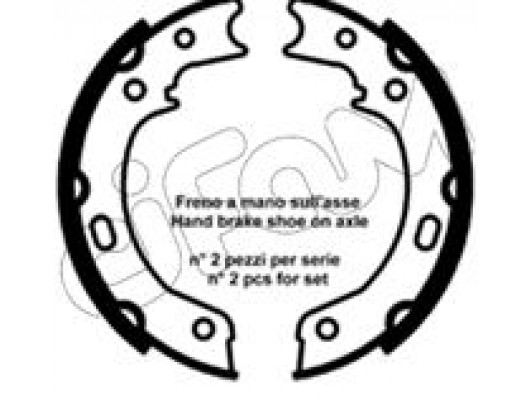 FREN PABUCU CABSTARIV F24M-F24W -28.11DCI-32.11DCI-35.11DCI2.5 F24M -28.12DCI-32.12DCI-34.12DCI-35.1